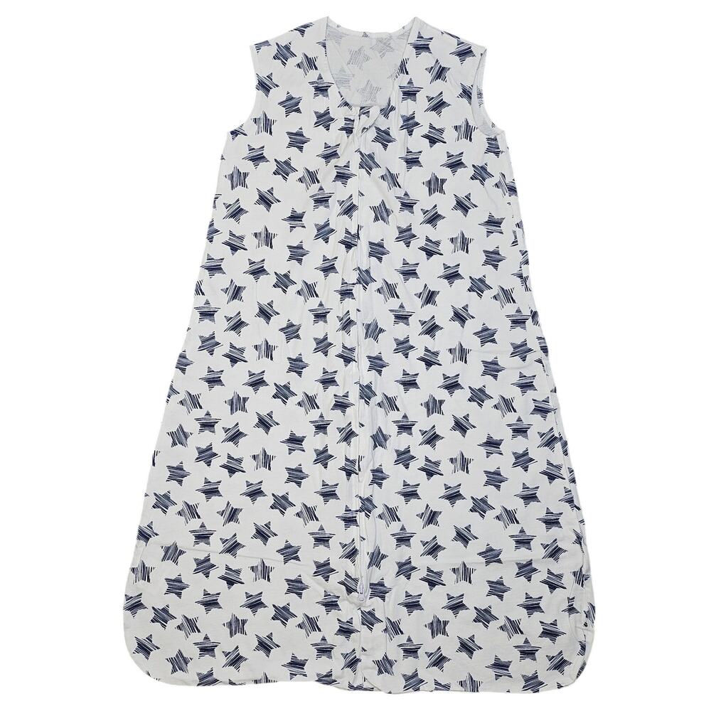 OEKO‑TEX BABY/TODDLER SLEEP SACK – XL (18–24 MONTHS) – BLUE STARS – 100% COTTON